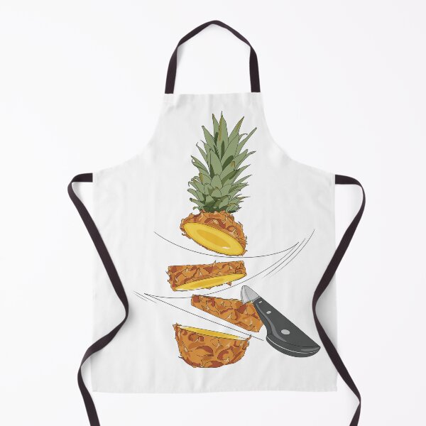 Item preview, Pineapple being sliced with a knife designed and sold by Fruit-Tee.