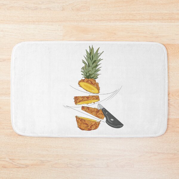 Item preview, Pineapple being sliced with a knife designed and sold by Fruit-Tee.