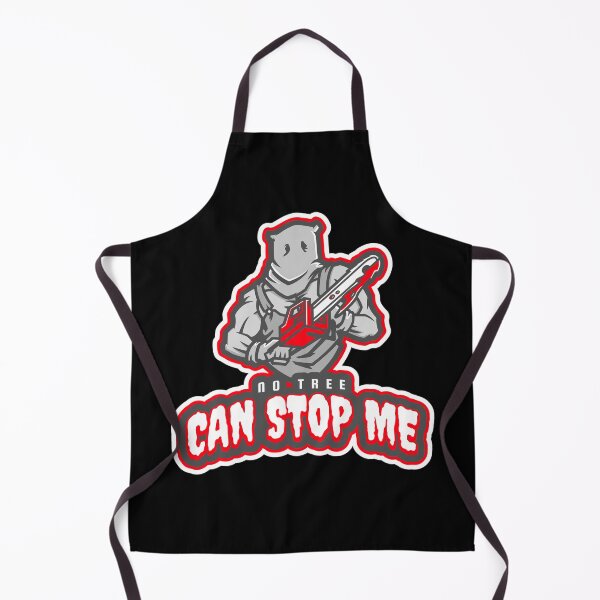 Item preview, Chainsaw Lumberjack - No Tree Can Stop Me Red designed and sold by jacks-tees.