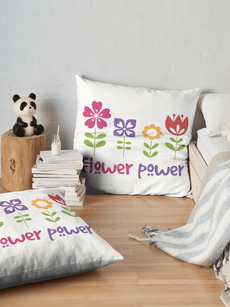 Alternate view of Flower Power Floor Pillow