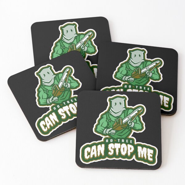 Item preview, Chainsaw Lumberjack - No Tree Can Stop Me Forest designed and sold by jacks-tees.