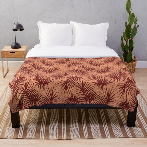 Item preview, Red-brown leaves on a mottled background. designed and sold by YanaTitova.