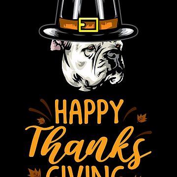American Bulldog Thanksgiving | Leggings