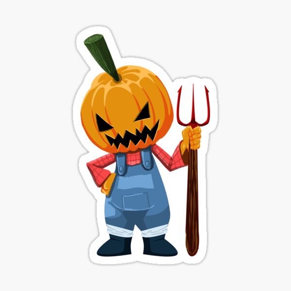 PUMPKIN FARMER Sticker