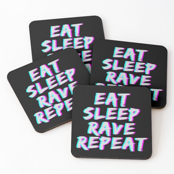 Item preview, Eat Sleep Rave Repeat designed and sold by m95sim.