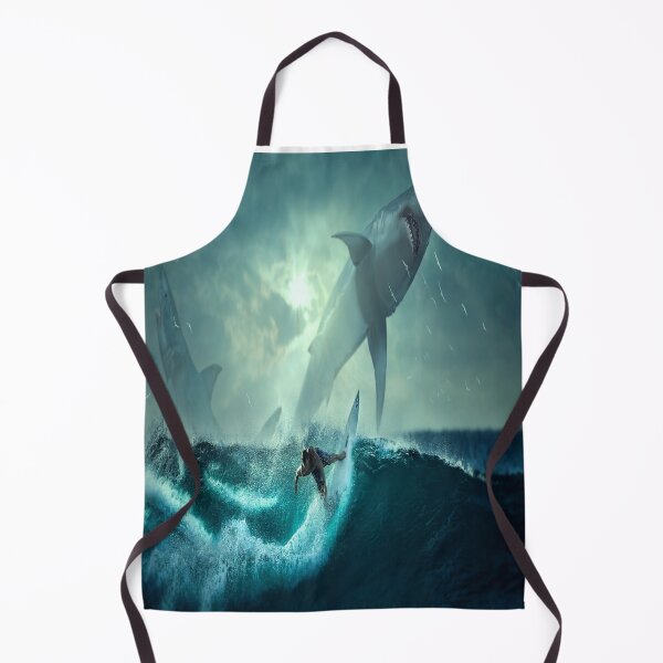 Item preview, Blue ocean waves sticker designed and sold by kingdom-designs.