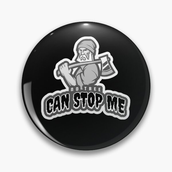 Item preview, Axe Lumberjack - No Tree Can Stop Me Forest Light designed and sold by jacks-tees.