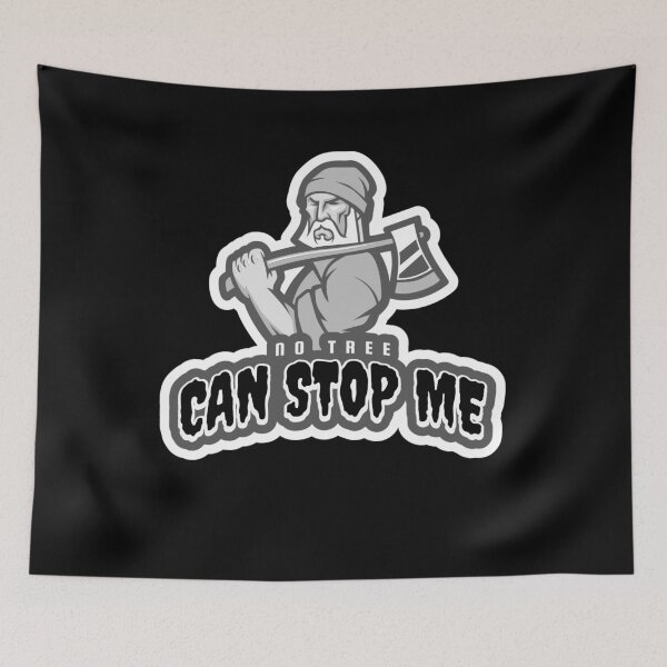 Item preview, Axe Lumberjack - No Tree Can Stop Me Forest Light designed and sold by jacks-tees.