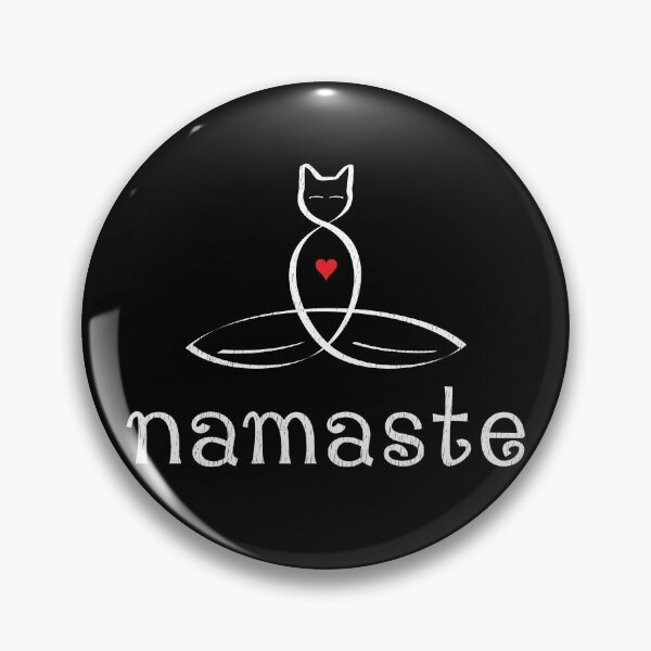 Item preview, The Namaste Cat Meditator designed and sold by Mindful-Designs.