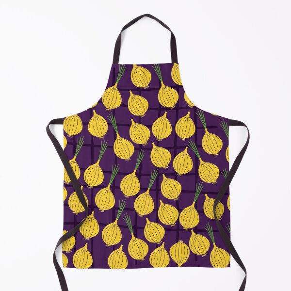 Item preview, Cute Onions Pattern on Purple Background designed and sold by kapotka.