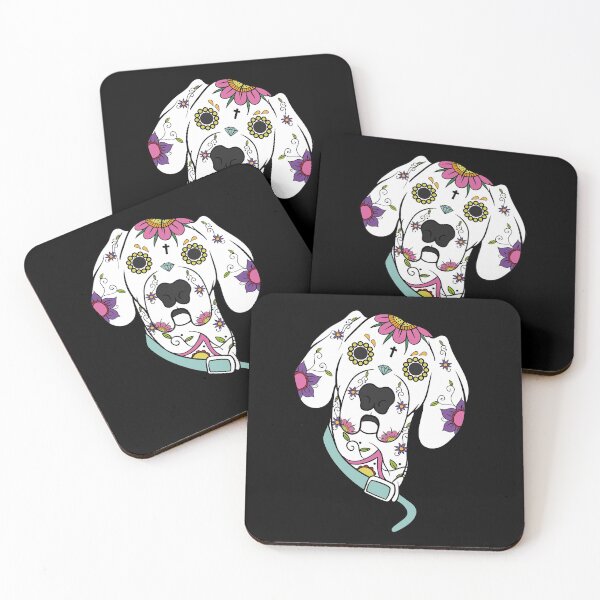 Item preview, Sugar Skull Weimaraner Day Of The Dead Dog Lover Gifts designed and sold by Shoppy  Vista.