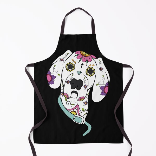 Item preview, Sugar Skull Weimaraner Day Of The Dead Dog Lover Gifts designed and sold by Shoppy Vista.
