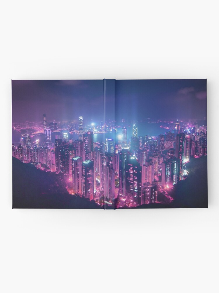 Alternate view of Hong Kong Neo Future Hardcover Journal
