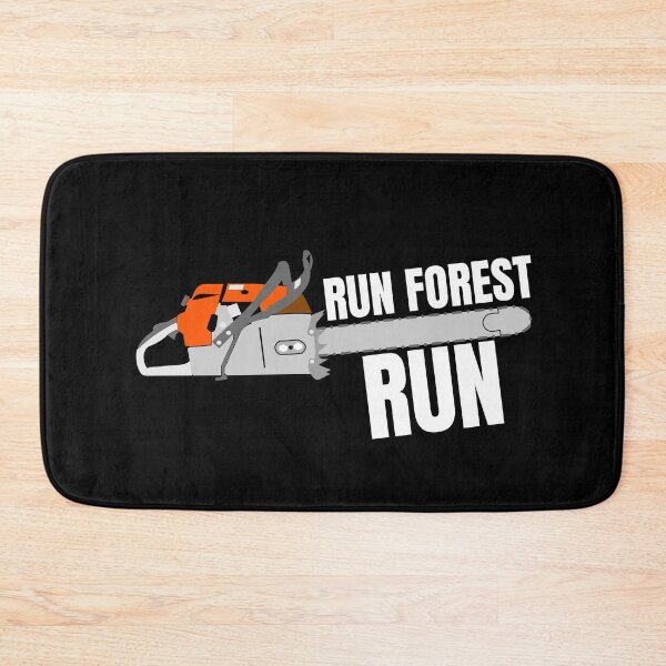 Item preview, Run Forest Run Funny Chainsaw Lumberjack Joke designed and sold by jacks-tees.