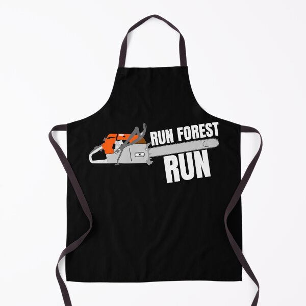 Item preview, Run Forest Run Funny Chainsaw Lumberjack Joke designed and sold by jacks-tees.