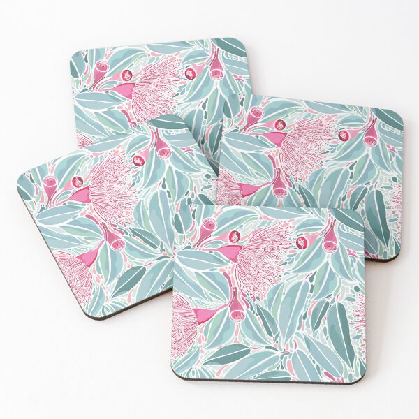 Item preview, Summer Eucalyptus Wildflower Pattern designed and sold by Sketchbook Designs.