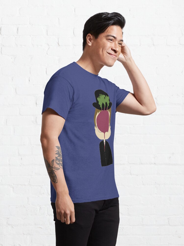 Vista alternativa de Camiseta clásica DWIGHT MAGRITTE SCHRUTE