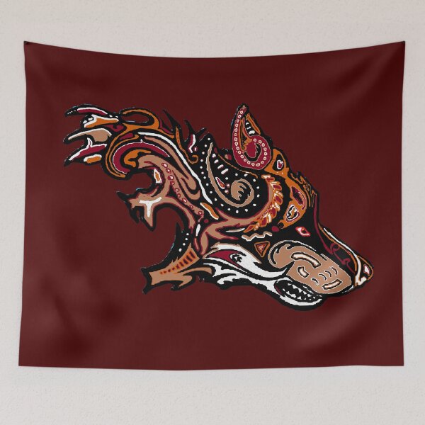 Item preview, MOSAIC TIMBER WOLF designed and sold by THE AMERICAN TEEVANGELIST.