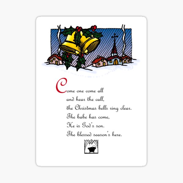 Item preview, A Christmas poem. designed and sold by Frankie Doodles!.