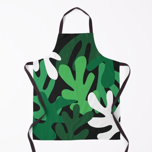 Item preview, Green Leaves Cutouts Pattern designed and sold by kapotka.