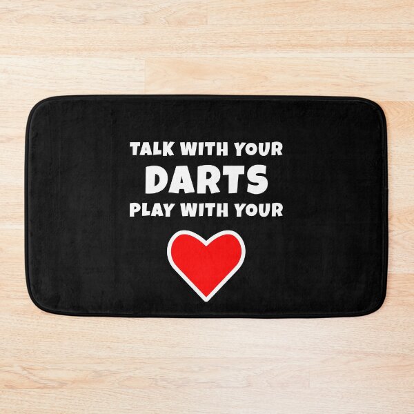Item preview, Talk with your darts, play with your heart designed and sold by TheGreenGoat.