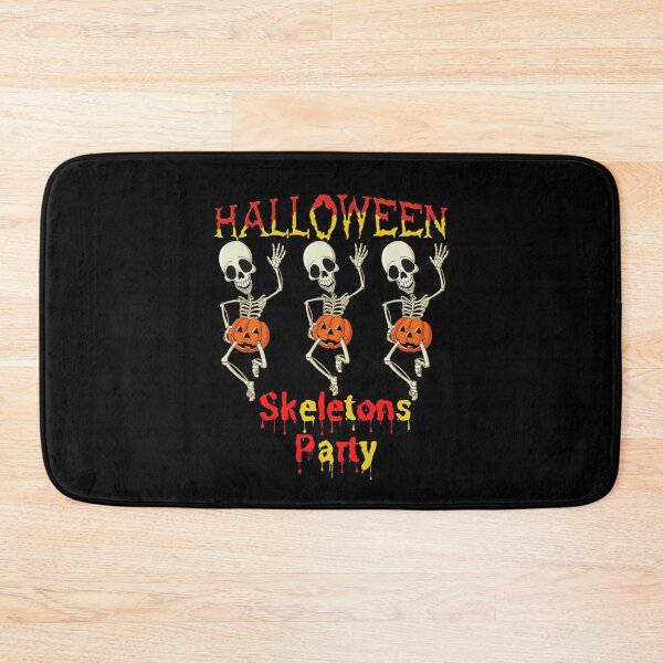 Item preview, Dancing Skeletons wearing a Pumpkin for Halloween 2022 designed and sold by olegarh.