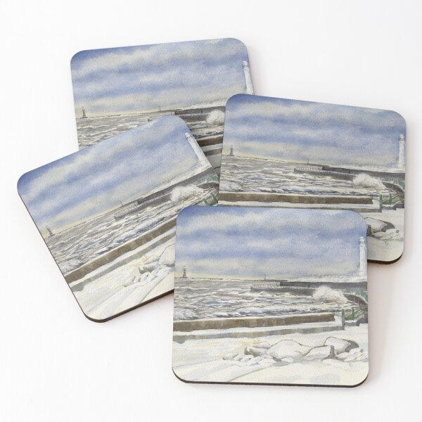 Item preview, Winter Promenade, Roker, Sunderland designed and sold by GillGillIllustr.
