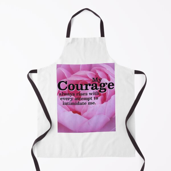 Item preview, My Courage Always Rises Pride and Prejudice Quote - Jane Austen designed and sold by TeeandToast.