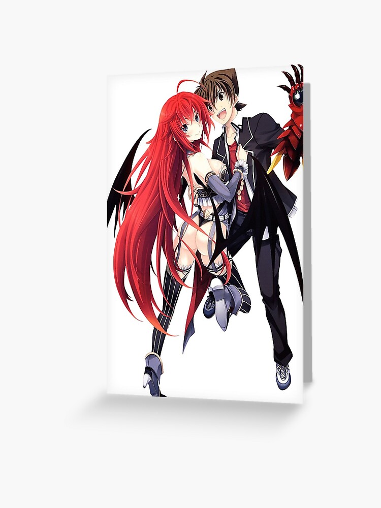 Rias And Issei Kissing Poster for Sale by narcocynic