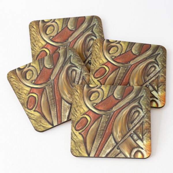 Item preview, Golden Brown Swirlshine designed and sold by GreymothGraphic.