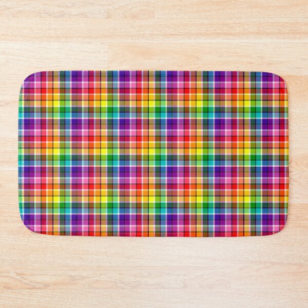 Item preview, Rainbow LGBT Pride Plaid designed and sold by plaidwerx.