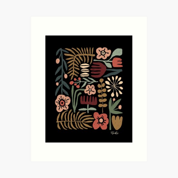 Item preview, Astrid - dark red and teal designed and sold by Trine Tollefsen.