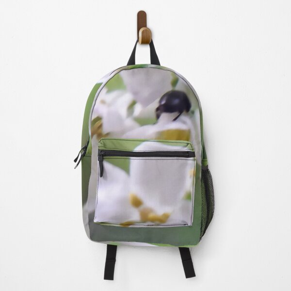 Item preview, White flowers Insect Botanical Floral designed and sold by Tanja Dianova.