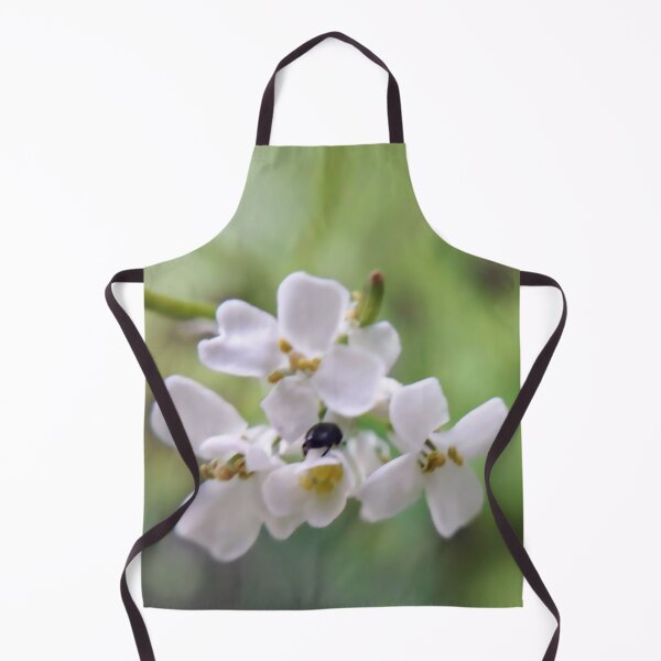 Item preview, White flowers Insect Botanical Floral designed and sold by Tanja Dianova.