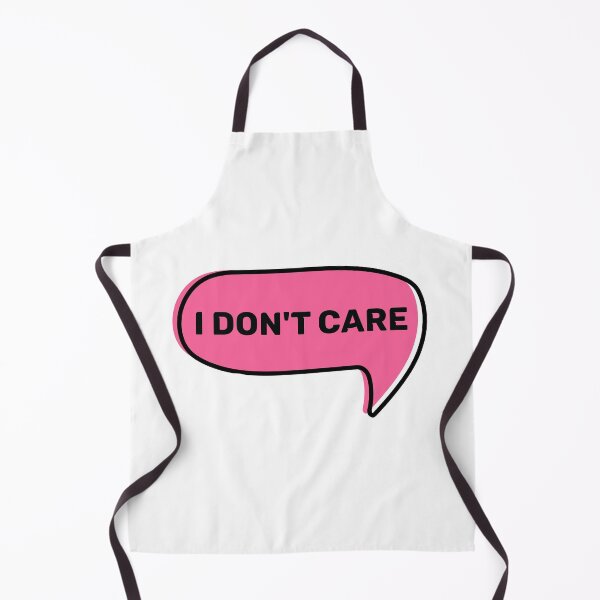 Item preview, I Don't Care in Pink designed and sold by LovenLaughter.