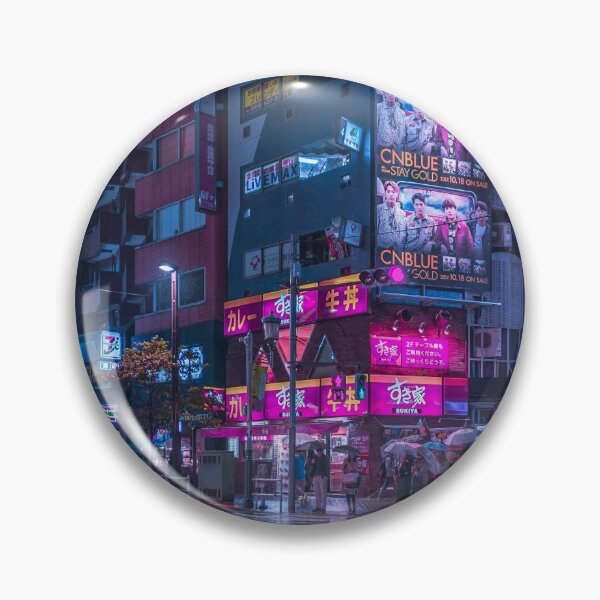 Item preview, Shinjuku at night designed and sold by TokyoLuv.