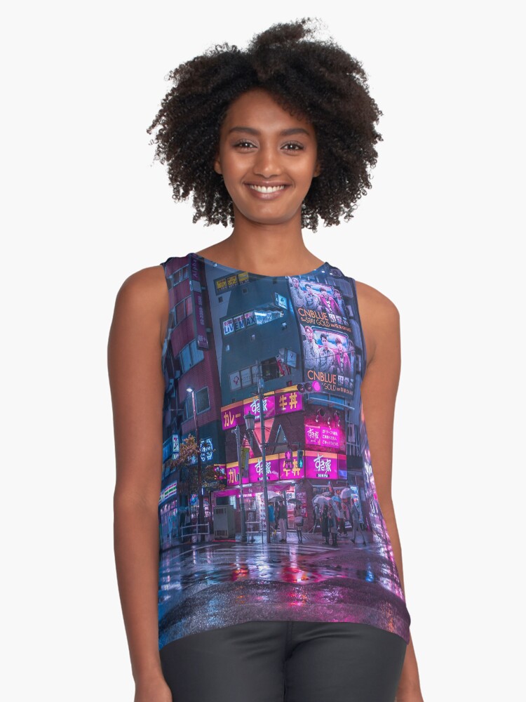 Item preview, Sleeveless Top designed and sold by TokyoLuv.