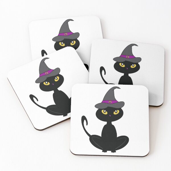 Item preview, Black Witch Cat designed and sold by BusyMonkeys.