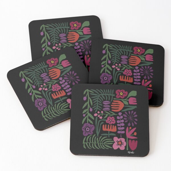 Item preview, Astrid - bright pink and orange designed and sold by Trine Tollefsen.
