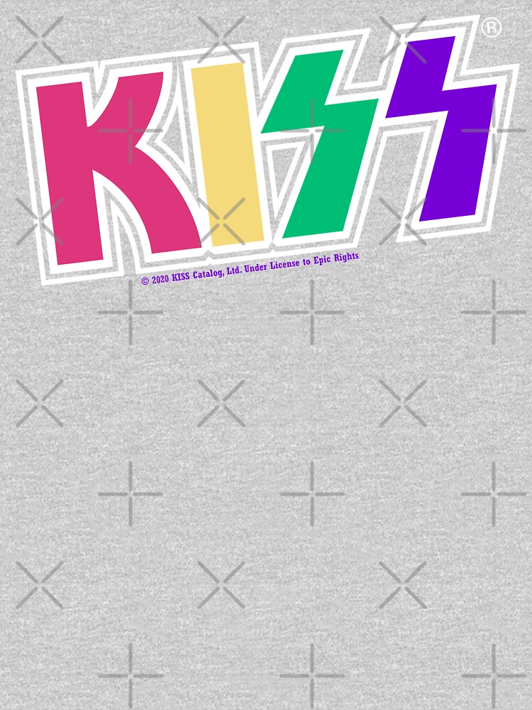 Kiss Band Colorful Logo by vibrantyy