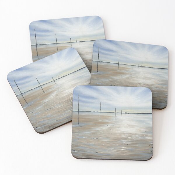 Item preview, Outgoing Tide, Lindisfarne, Northumberland designed and sold by GillGillIllustr.