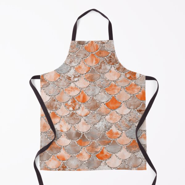 Item preview, Peach and rose gold Mermaid Scales designed and sold by UtArt.