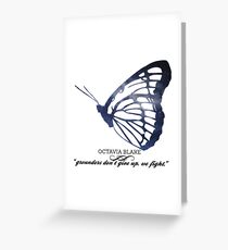 The 100's Octavia Blake Graphic Greeting Card