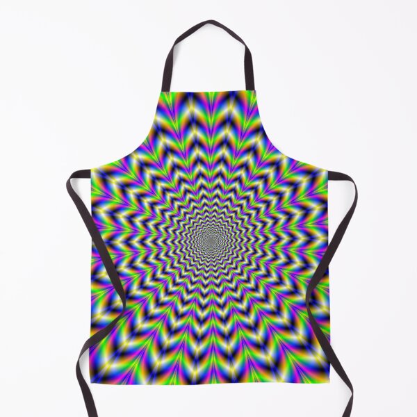 Item preview, Psychedelic Star in Yellow Pink Blue and Green designed and sold by EyeBogglers.