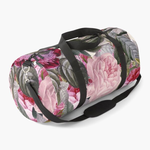 Item preview, Vintage Pink Floral Botanical Night Garden Pattern  NightGarden  designed and sold by UtArt.