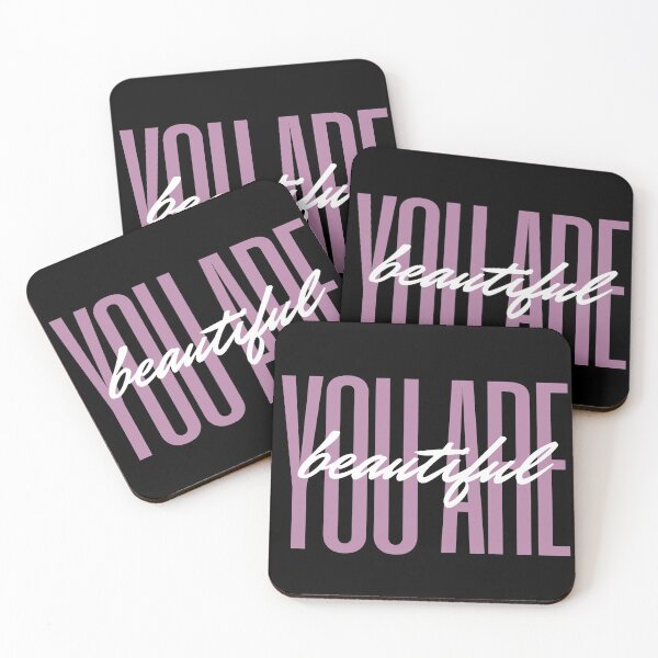 Item preview, You are beautiful quote designed and sold by PinkLotusArt.