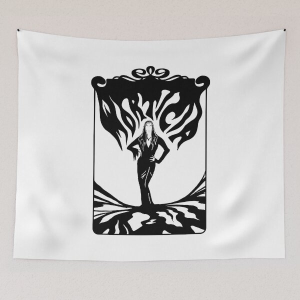 Item preview, Morticia Addams designed and sold by Oliver Cookson.