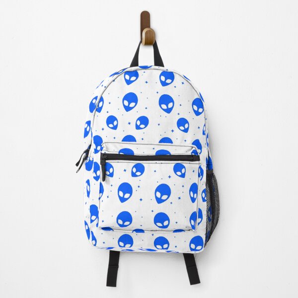 Item preview, Blue and white alien pattern designed and sold by lipemo.