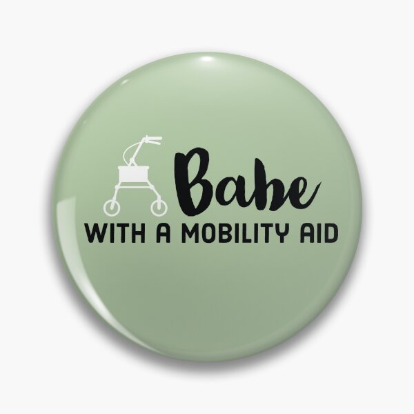 Item preview, Babe with a mobility aid - walker designed and sold by thespoonieshop.