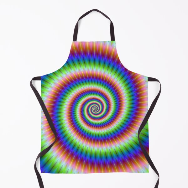 Item preview, Green Blue Red and Yellow Spiral designed and sold by EyeBogglers.